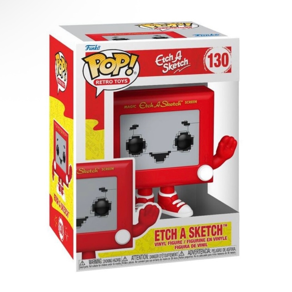 Etch a Sketch  Retro Toys Line Funko Pop Vinyl Figure #130